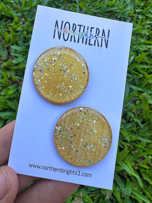 Rachel Studs - Christmas Gold